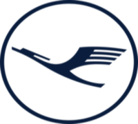 El logo de Lufthansa Airlines