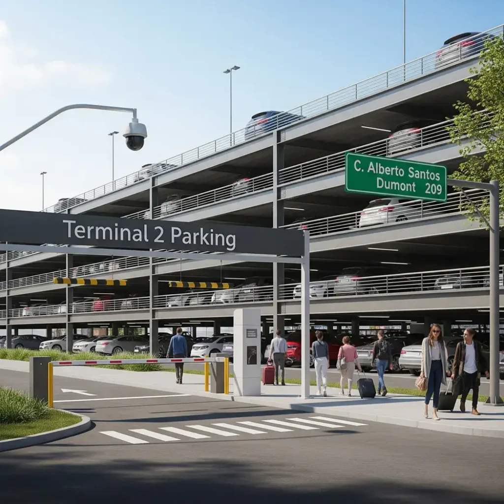 Aparcamiento en Terminal 2